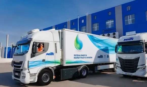 PepsiCo Україна у співпраці з «Укравтогазом» заміняє дизельні вантажівки на газові