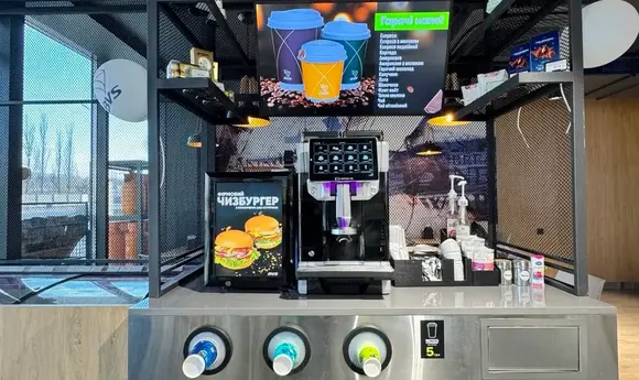 BVS встановила кавомашини Eversys на своїх АЗС на Київщині