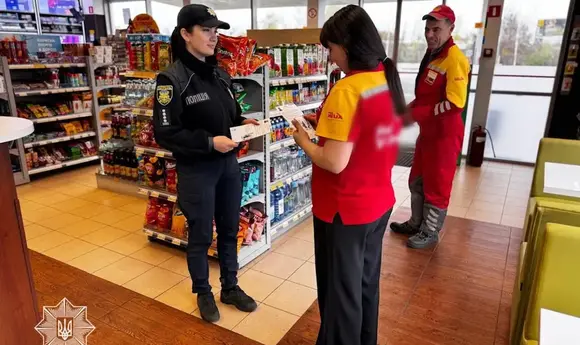 Поліція завітала на АЗС Ужгорода, наголосивши на забороні продажу пального неповнолітнім через диверсії