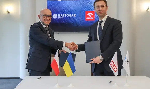 «Нафтогаз» і Orlen підписали меморандум про стратегічну співпрацю