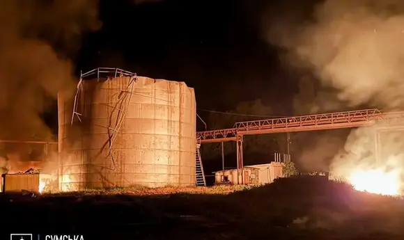 Росія шахедами поцілила біоетанольний завод на Сумщині
