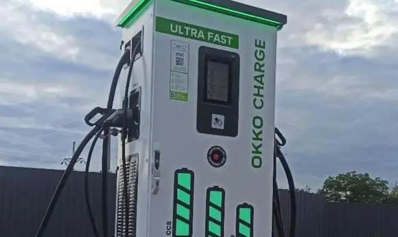 На OKKO з’явилися нові зарядні станції TOKA у Дніпрі