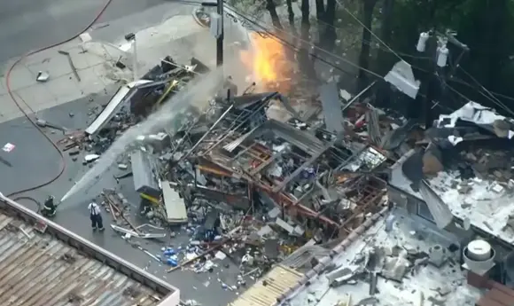 У Чикаго вибухнула АЗС BP Amoco