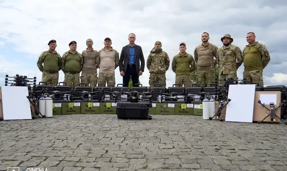 «Укрнафта» передала партію техніки для захисників Сумської області