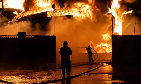 В Одеській області дронами атаковано нафтобазу SOCAR