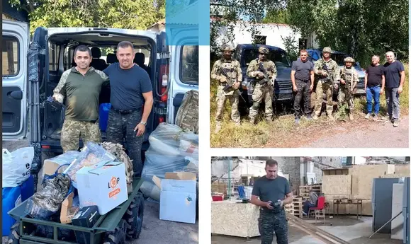 Бурова компанія «Горизонти» передала військовим роботизований комплекс