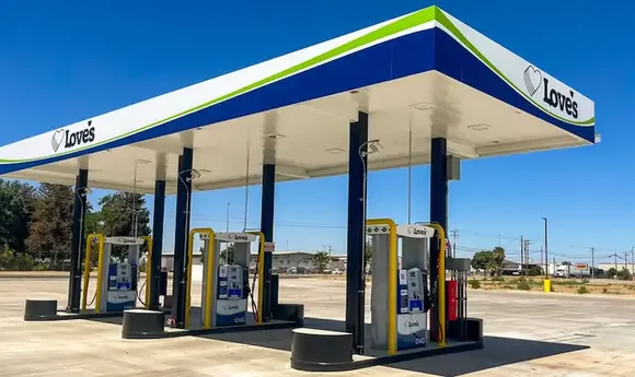 Love's Alternative Energy відкрила нову CNG-станцію в Каліфорнії