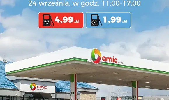 Польська AMIC Energy відкрила нову АЗС у Пултуську