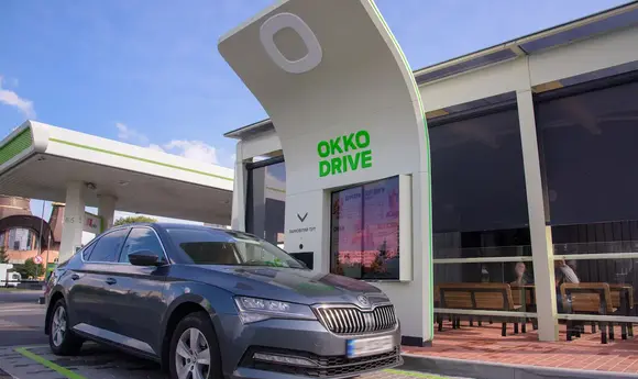Сервіс Drive запрацював на АЗС OKKO у Львові та під Києвом