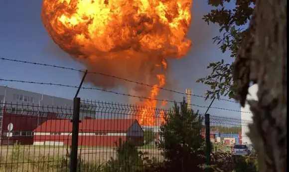 У Литві вибухнули залізничні цистерни з LPG Orlen