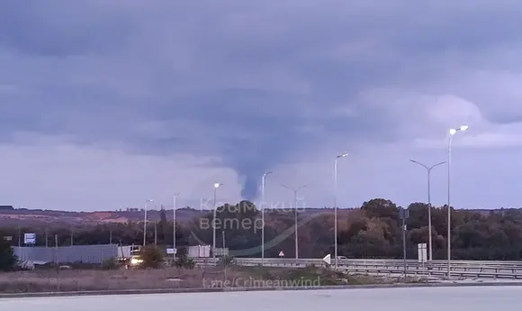 Під Сімферополем дрони вразили нафтобазу мережі АЗС Atan