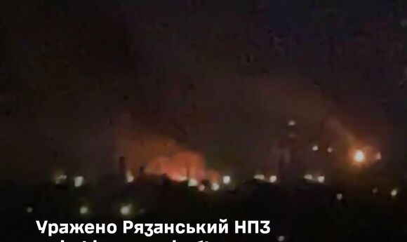 ЗСУ вразили два російські НПЗ: у Рязані та Новокуйбишевську