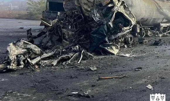 «Шахеди» атакували стоянку паливовозів біля АЗС під Ізмаїлом: двоє загиблих