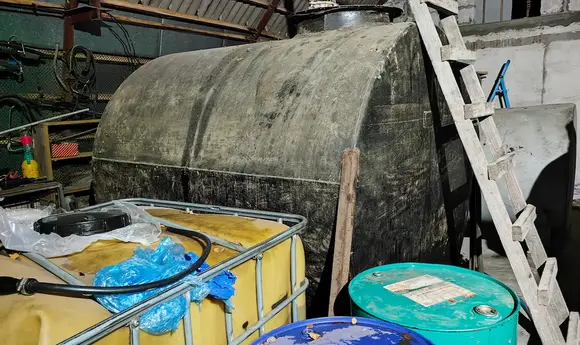 ДПС виявила «підпільну» АЗС на Волині