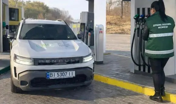 Держекоінспекція 2025 р. перевірила 47 АЗС у Полтавській і Черкаській областях