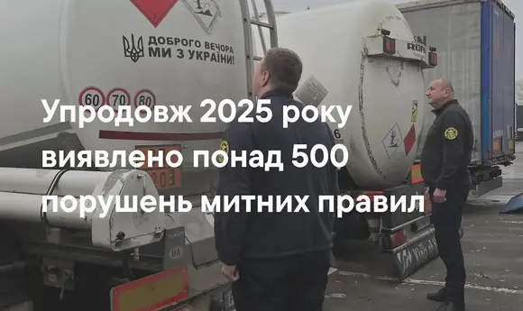 Підсумки 2025 року: Енергомитниця виявила понад 500 порушень