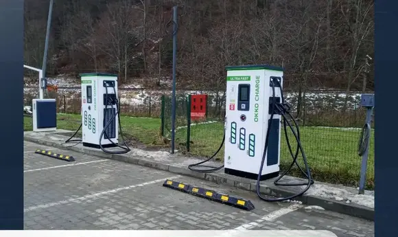 ОККО відкрила нову зарядну станцію на АЗС на Івано-Франківщині