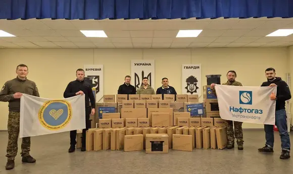 «Укртранснафта» передала техніку бригаді «Буревій»