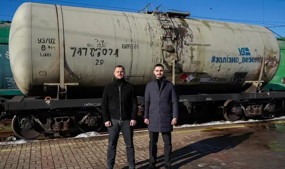 Київщина отримала п’ять цистерн дизельного пального від уряду Польщі