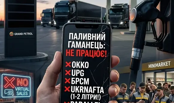 Дефіцит віртуальних літрів: мережі АЗС обмежують продаж пального через застосунки