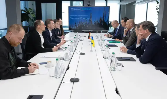 «Нафтогаз» і Siemens Energy обговорили відновлення інфраструктури