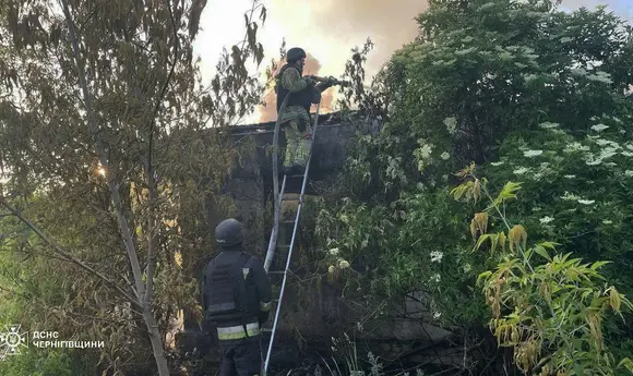 На Чернігівщині безпілотник вдарив по АЗС