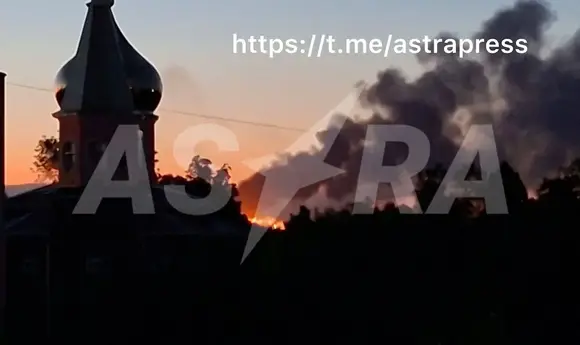 Ільський НПЗ загорівся після удару безпілотників