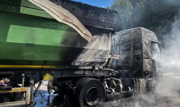 Росіяни вдарили дронами по АЗС у Харкові та на Сумщині