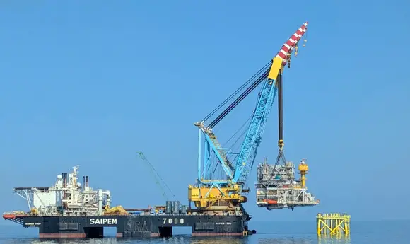 OMV встановила платформу для газового проєкту Neptun Deep у Чорному морі