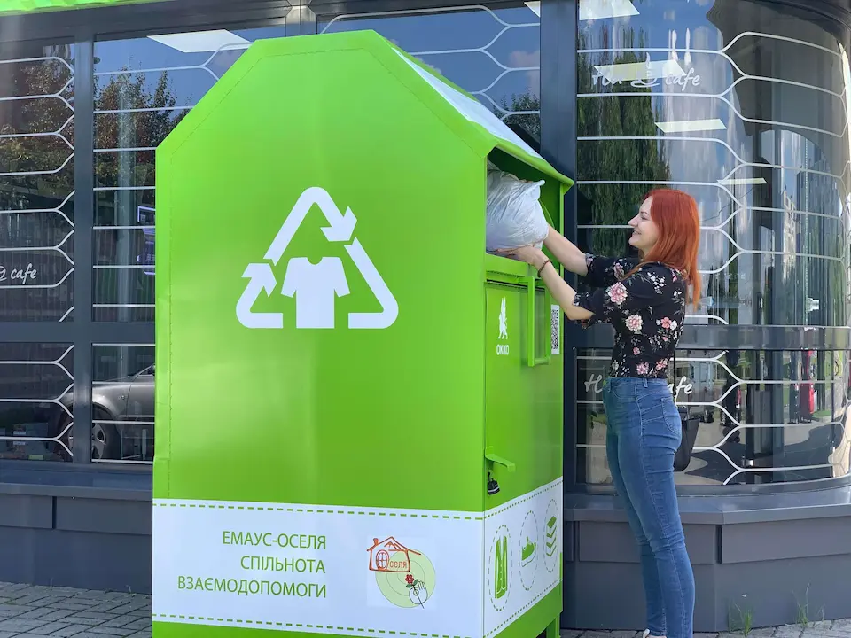 OKKO зібрали 123 тони речей на благодійність