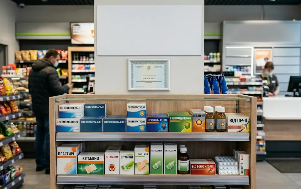 Дві мережі АЗК отримали ліцензії на продаж ліків