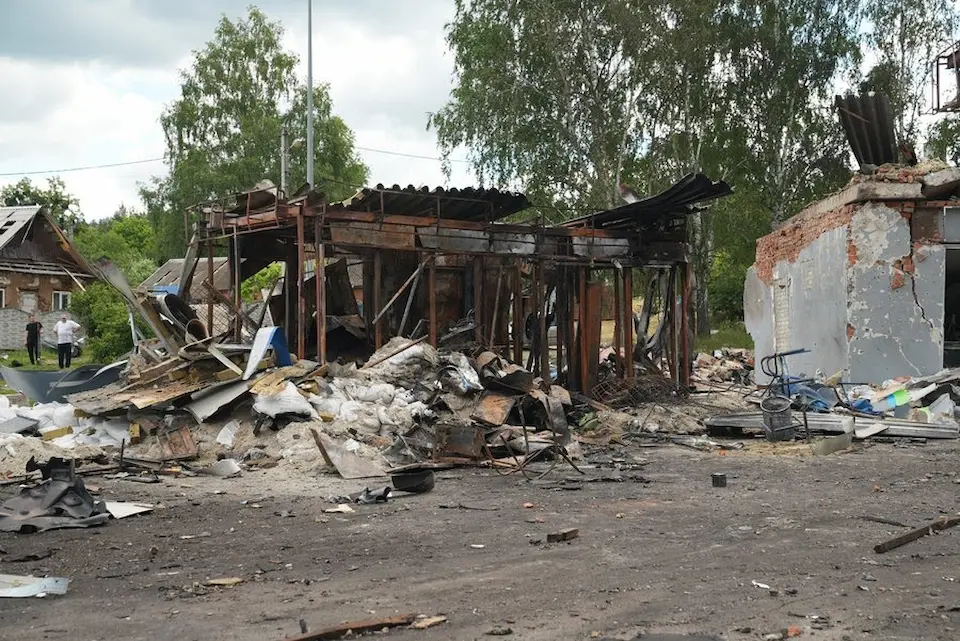 РФ завдала масованого удару по АЗС в Тростянці на Сумщині