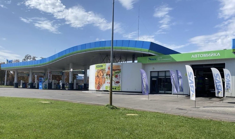 Портальна автомийка WashTec на АЗК BVS у м. Кременчук