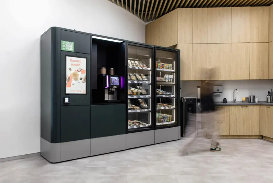 Торгівельне обладнання для ритейлу Conveniq smart micromarket