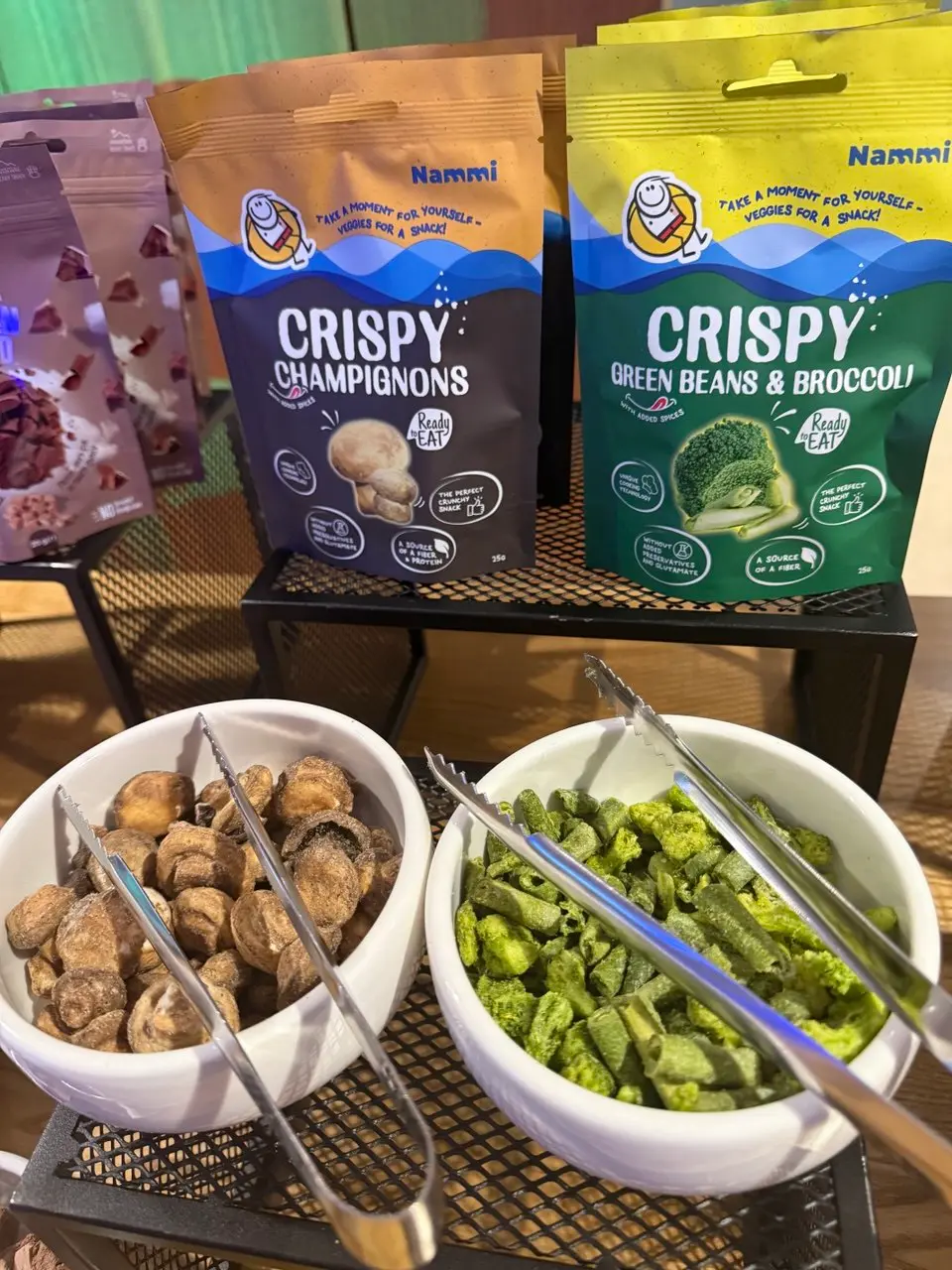 Овочеві снеки NAMMI від МХП