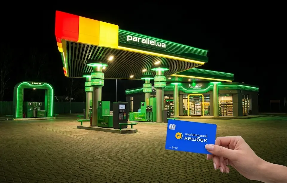 Кожна друга оплата карткою на АЗК Parallel йшла з кешбеком