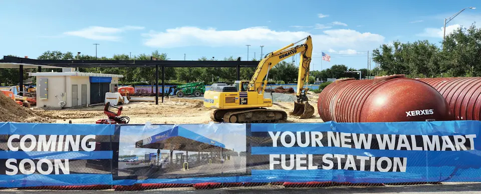 У Флориді відкриється найбільша АЗС Walmart