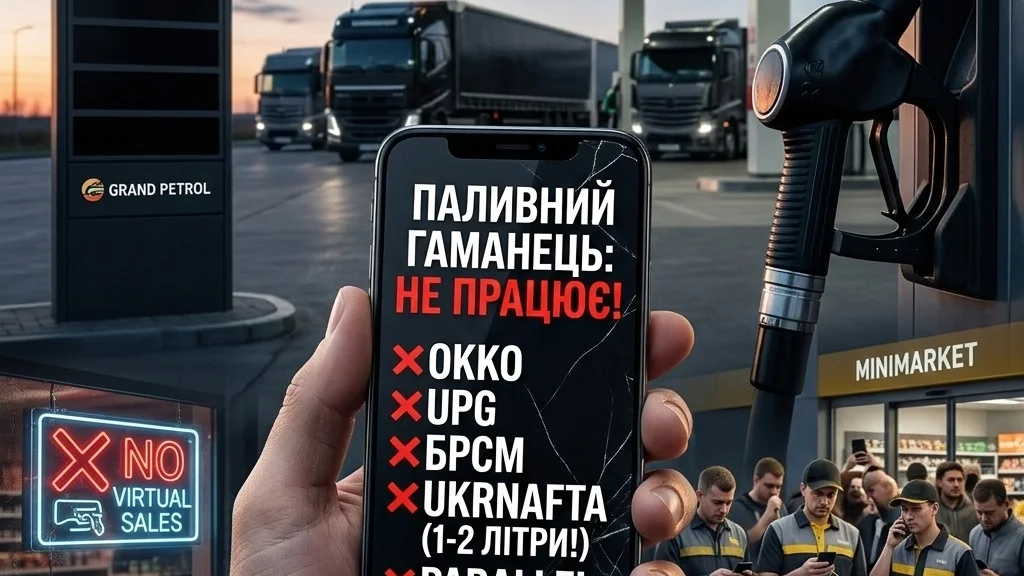 Дефіцит віртуальних літрів: мережі АЗС обмежують продаж пального через застосунки
