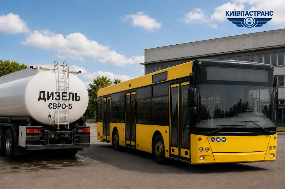 «АТ Енерго Трейд» поставить «Київпастрансу» дизпаливо на 186 млн грн