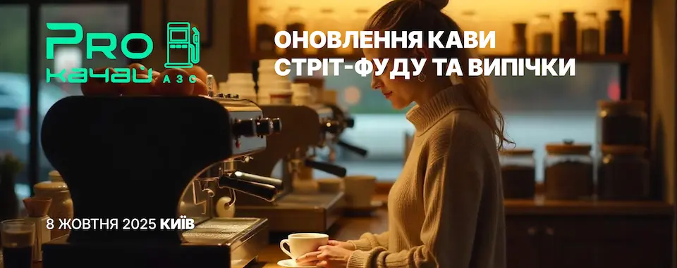 Кава на АЗС «PROкачай АЗС»