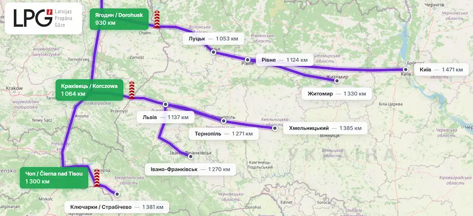 Latvijas Propāna Gāze: стратегічний вузол для постачання американського LPG до Європи