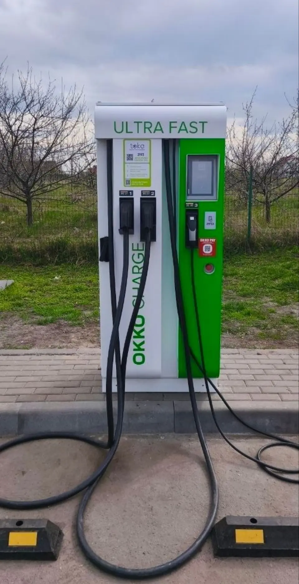 На OKKO запрацювали дві електрозарядки у Вінницькій області